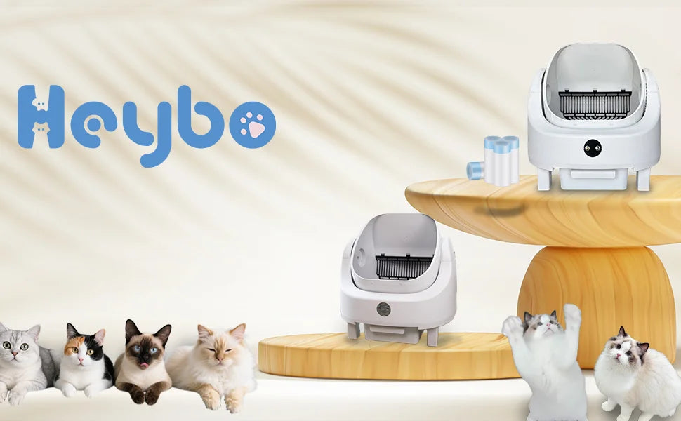 Large Capacity Self Cleaning Cat Litter Box