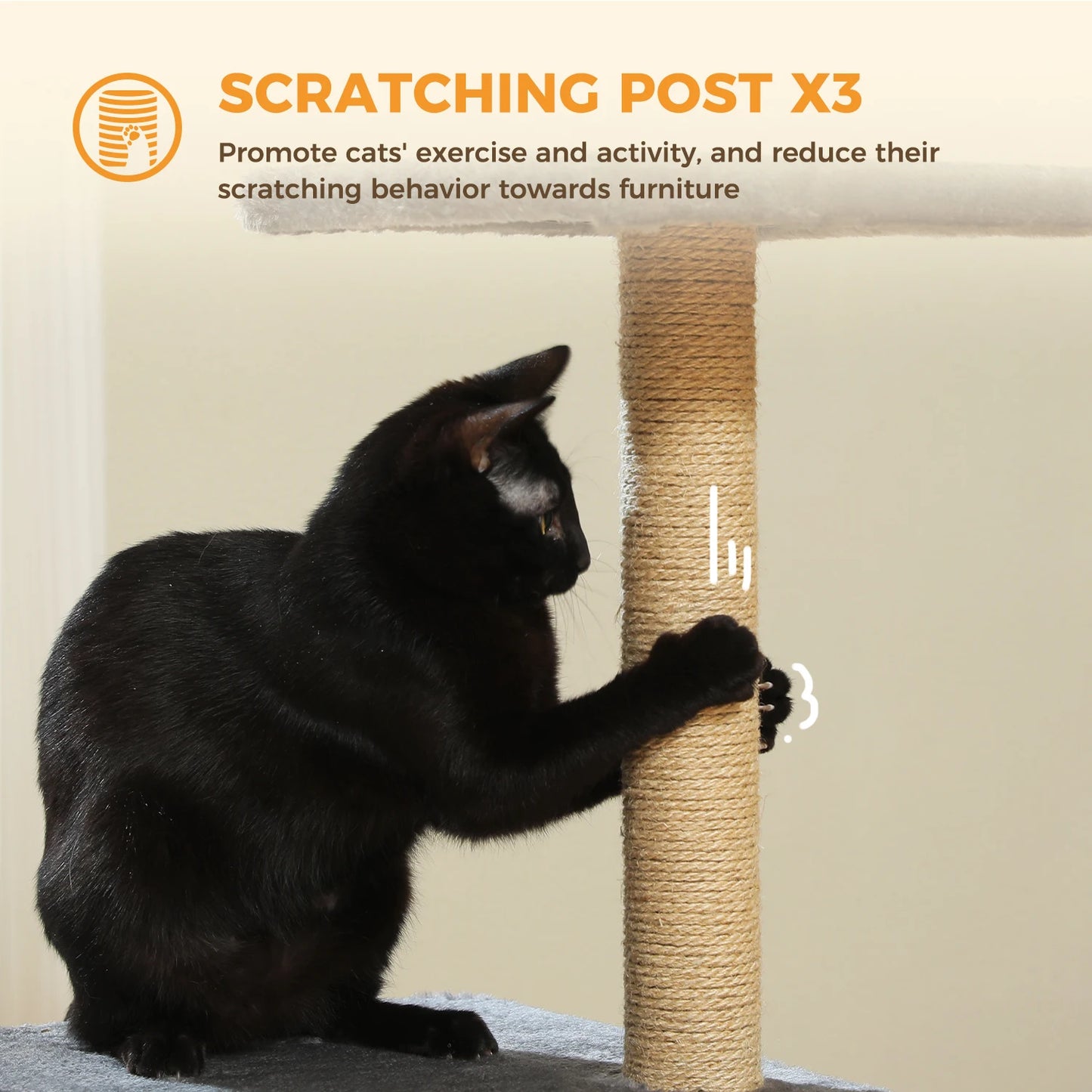 Cat tree Cat Tower for Indoor Cats