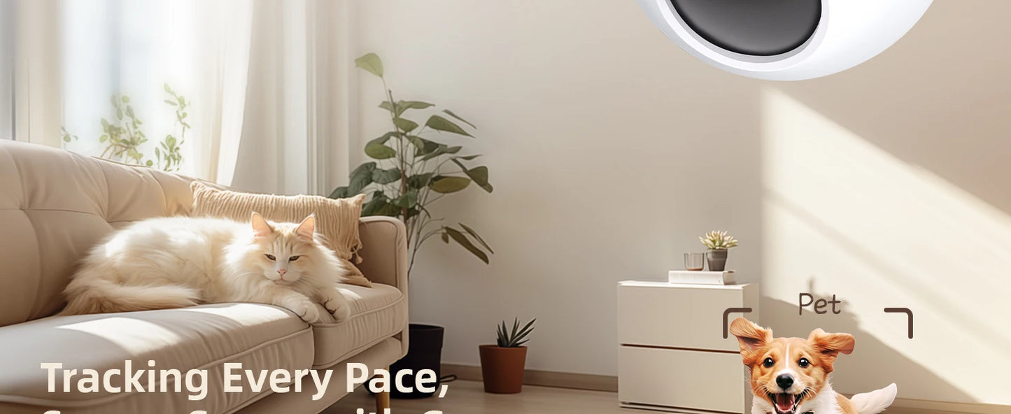 Pet Camera with Phone App for Home Monitoring