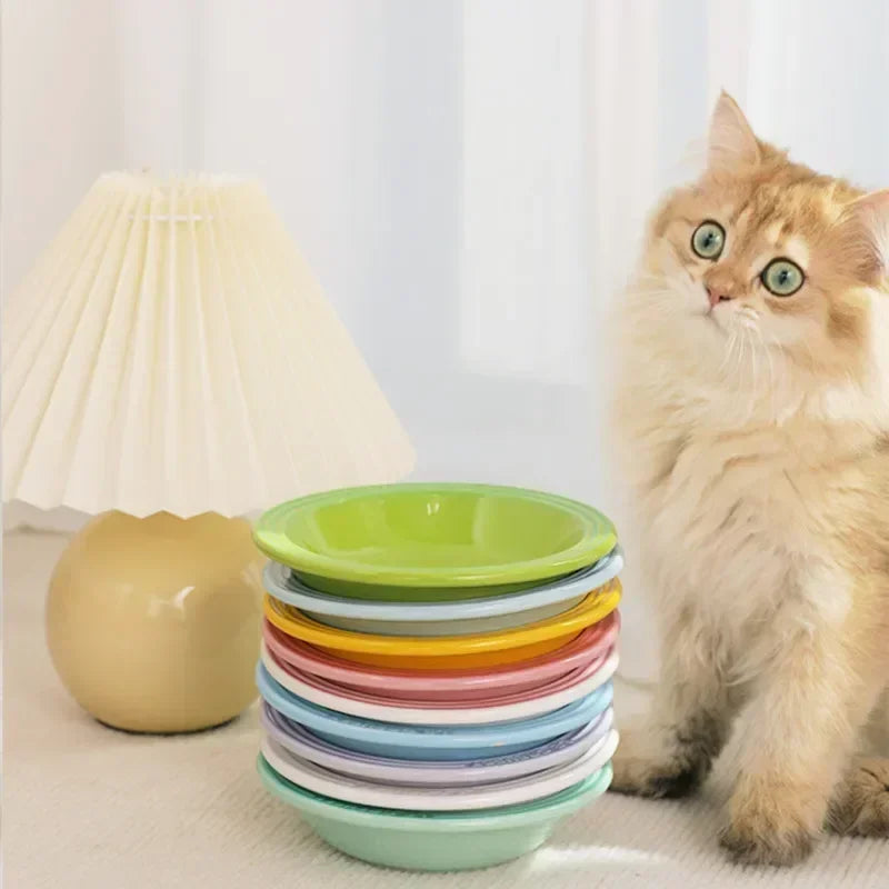 Extra Wide Raised Pet Food Bowl
