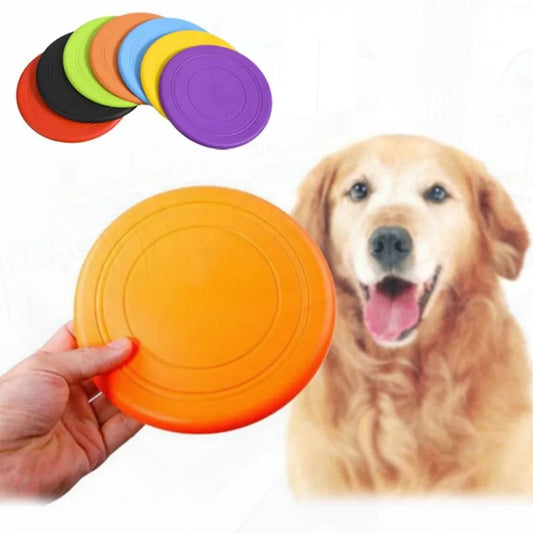 7 Colors Pet Flying Disk Interactive Toy