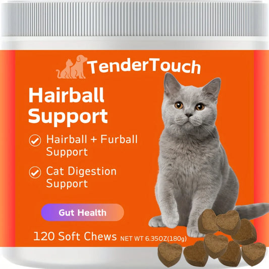TenderTouch Cat Hairball Support Treats
