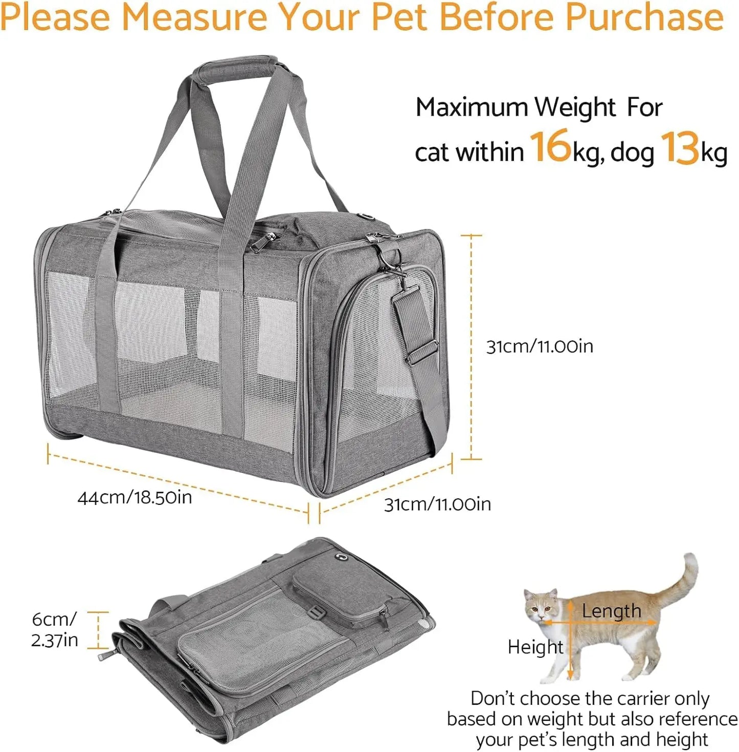 Airline-approved Pet Carrier