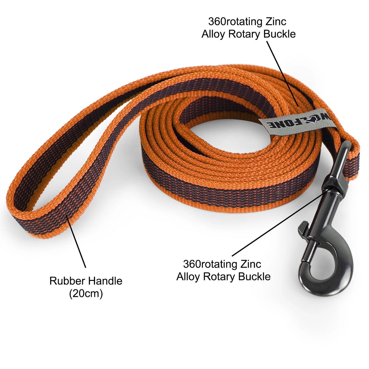 1.5M/5M/3M/2M Medium small Long Dog Leash Latex Silk Easy and Convenient Training Big Dual color WALK THE dog leash 10 meters
