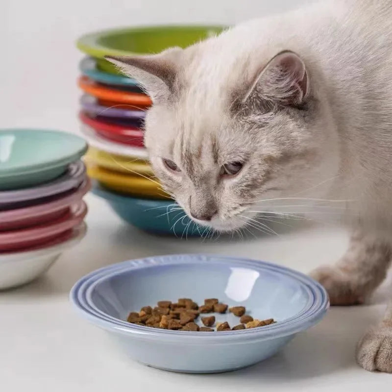 Extra Wide Raised Pet Food Bowl