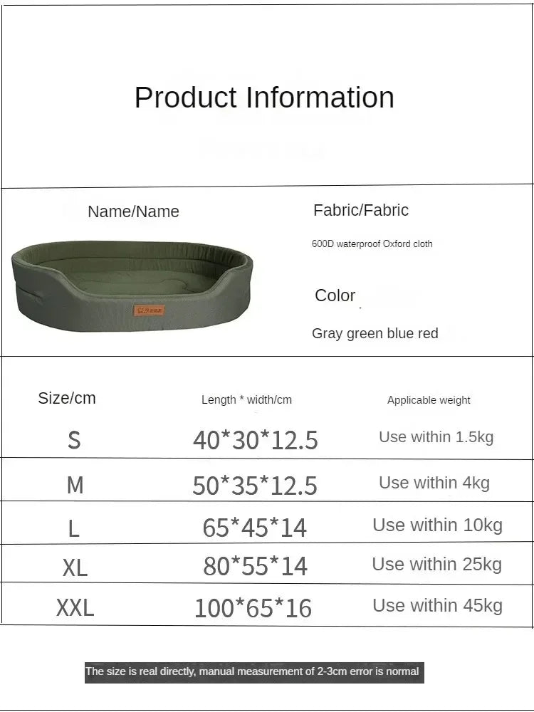 Large Pet Sofa Bed