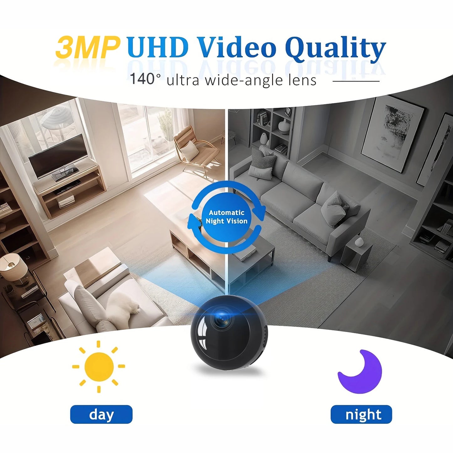 Wi-Fi Mini Pet Camera