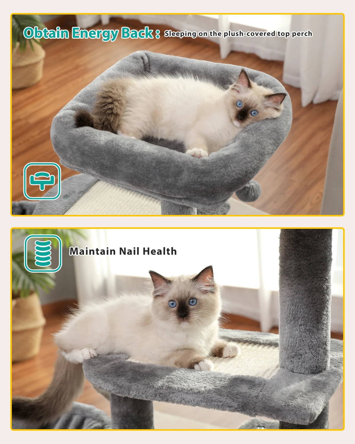 Cat tree Cat Tower for Indoor Cats