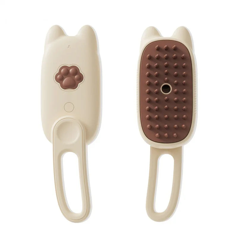 Pet Electric Steam Brush and Grooming Comb