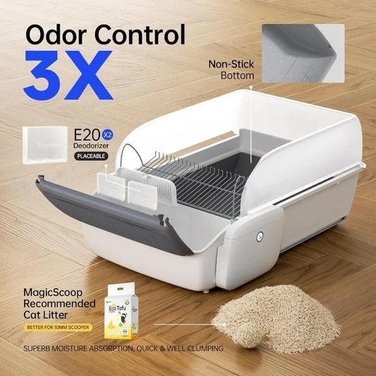 Automatic Smart Self-Cleaning Cat Litter Tray