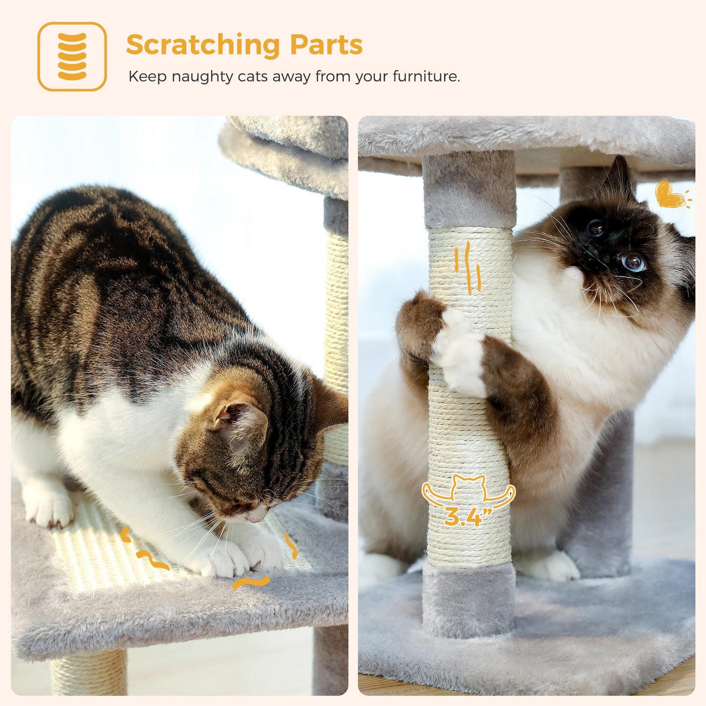 Cat tree Cat Tower for Indoor Cats