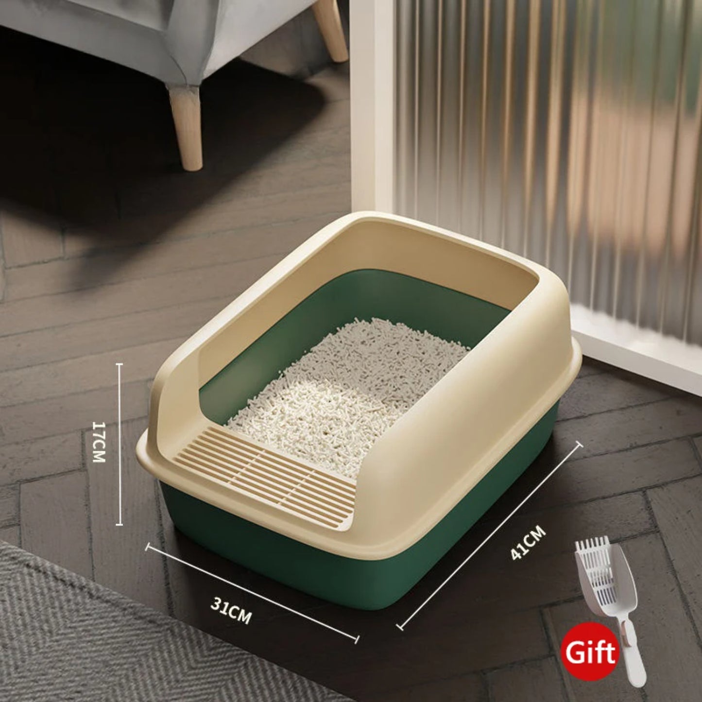 Kitty Litter Box Small Size