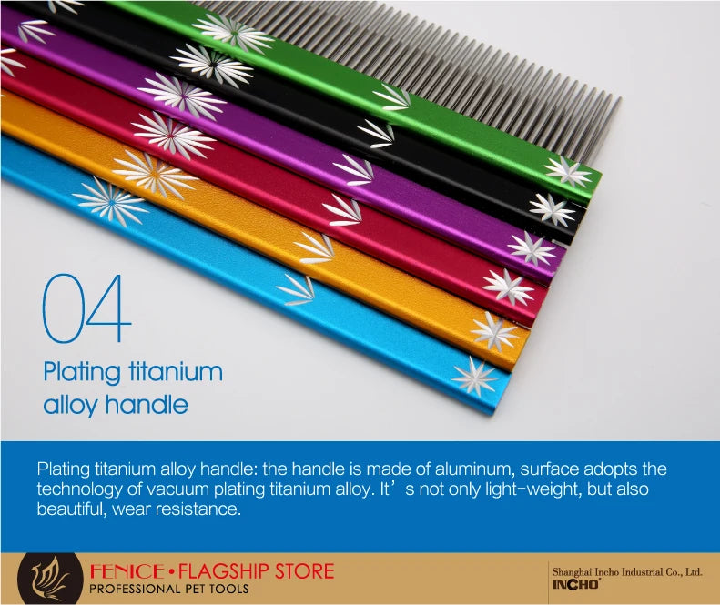 Colorful High Quality Pet Comb