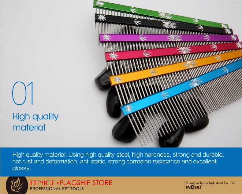Colorful High Quality Pet Comb