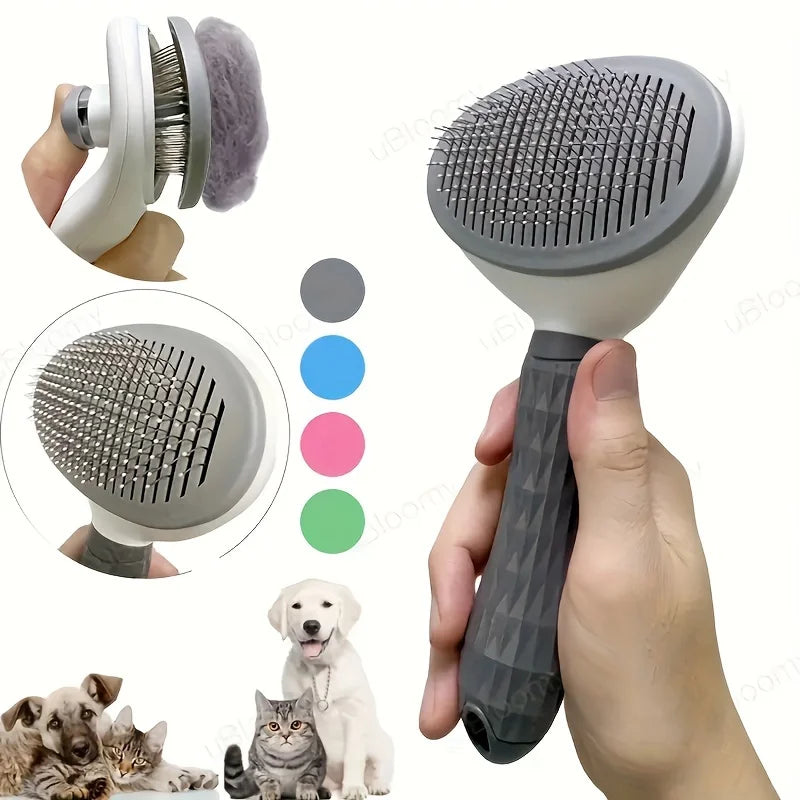 Pet Hair Removal Comb and Grooming Tool