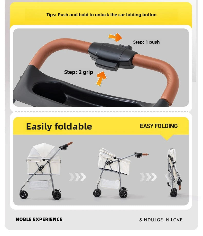 Three-wheel Pet Stroller