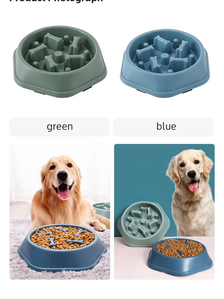 Pet Slow Food Bowl Anti-choking Feeder