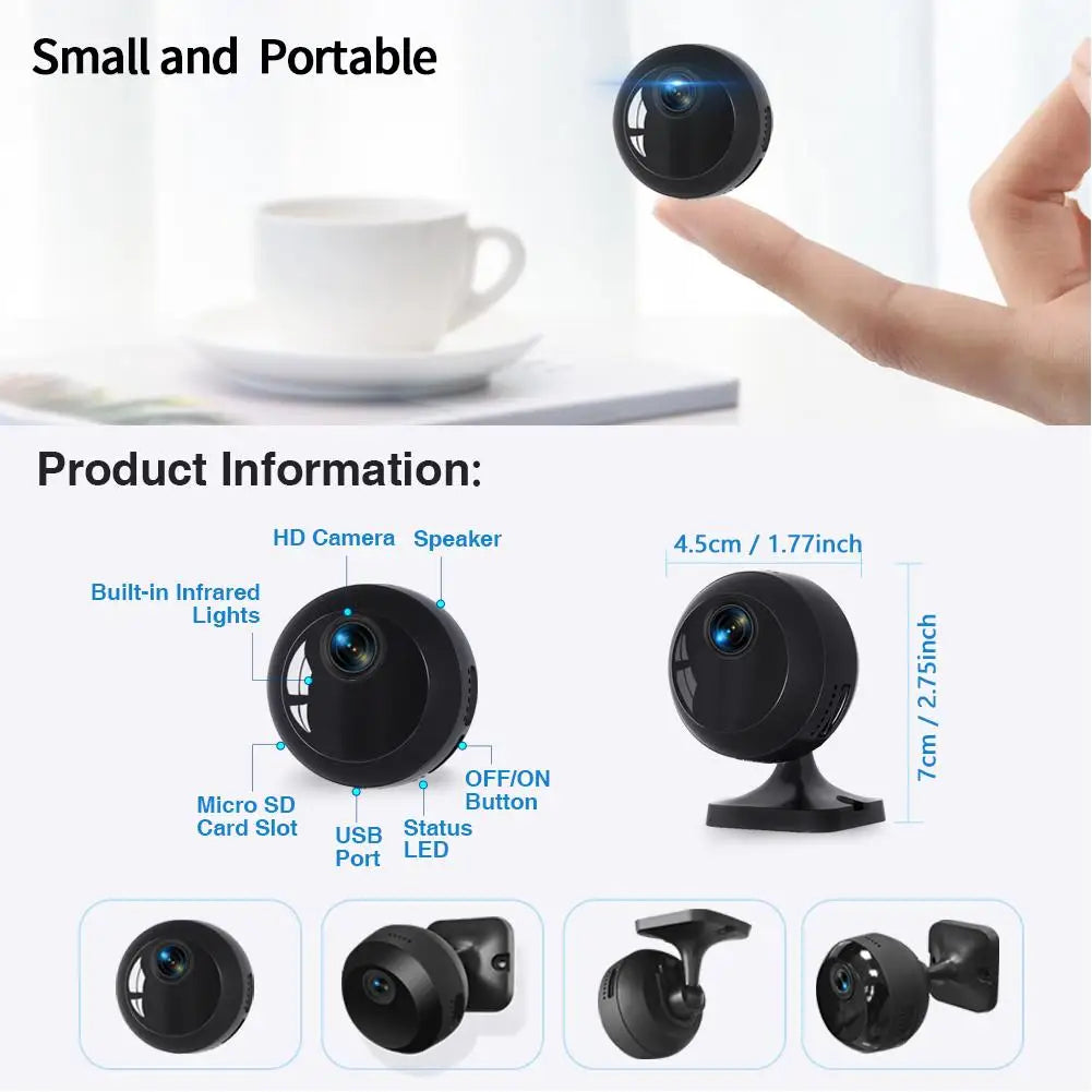 Wi-Fi Mini Pet Camera