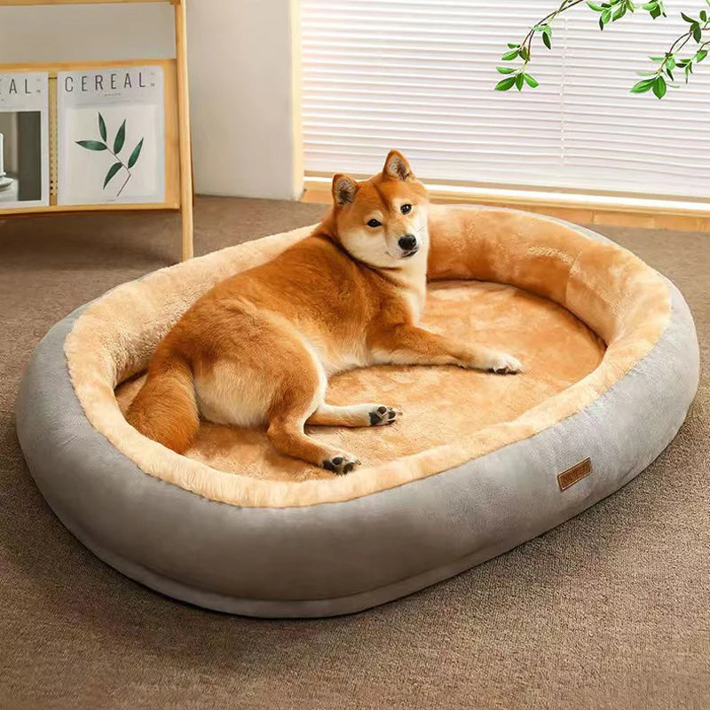 Pet Cushion Plush Kennel Bed