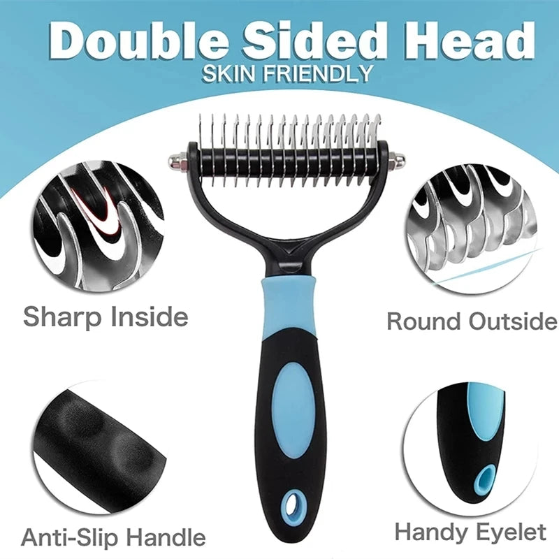 Professional Pet  Brush Hair Remover Grooming Tool