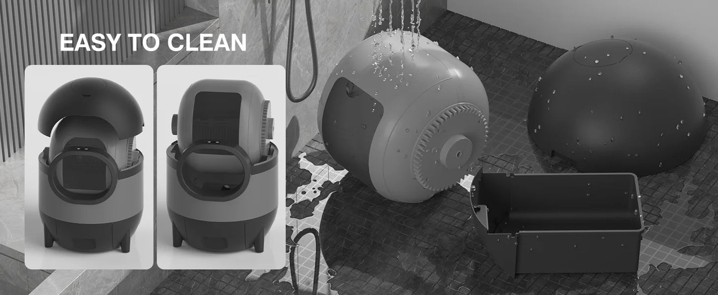 Self-Cleaning Automatic Cat Litter Box