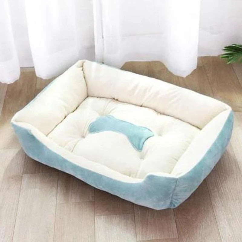 Pet Cushion Plush Kennel Bed