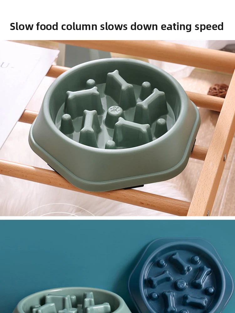 Pet Slow Food Bowl Anti-choking Feeder