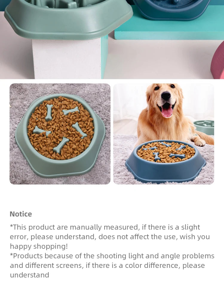 Pet Slow Food Bowl Anti-choking Feeder