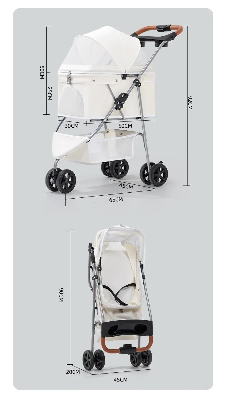 Three-wheel Pet Stroller