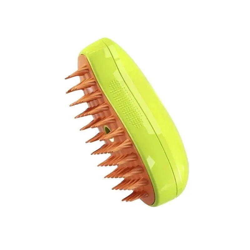 Pet Electric Steam Brush and Grooming Comb