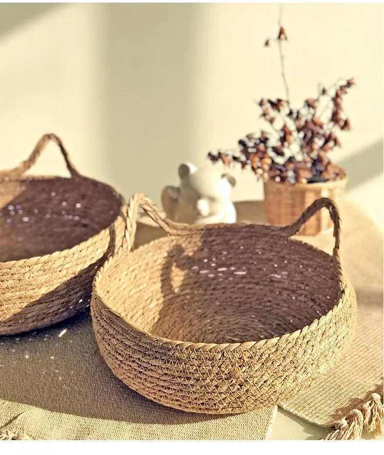 Pure Hand-woven Rattan Pet Nest Bed