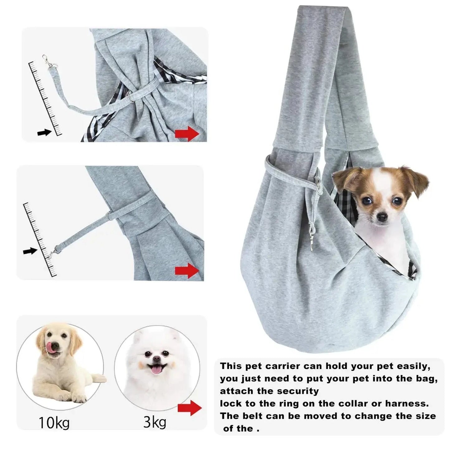 Small Pet Sling Holder