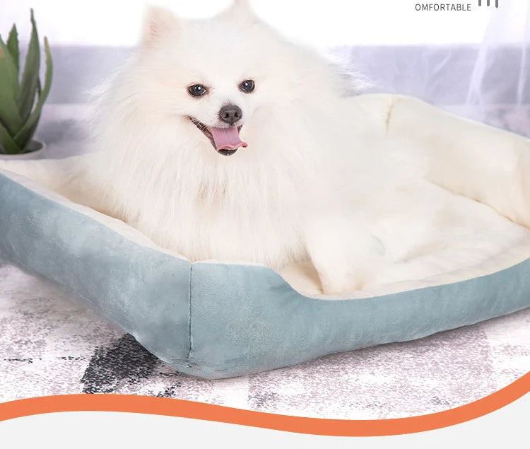 Pet Cushion Plush Kennel Bed