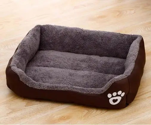 Pet Cushion Plush Kennel Bed