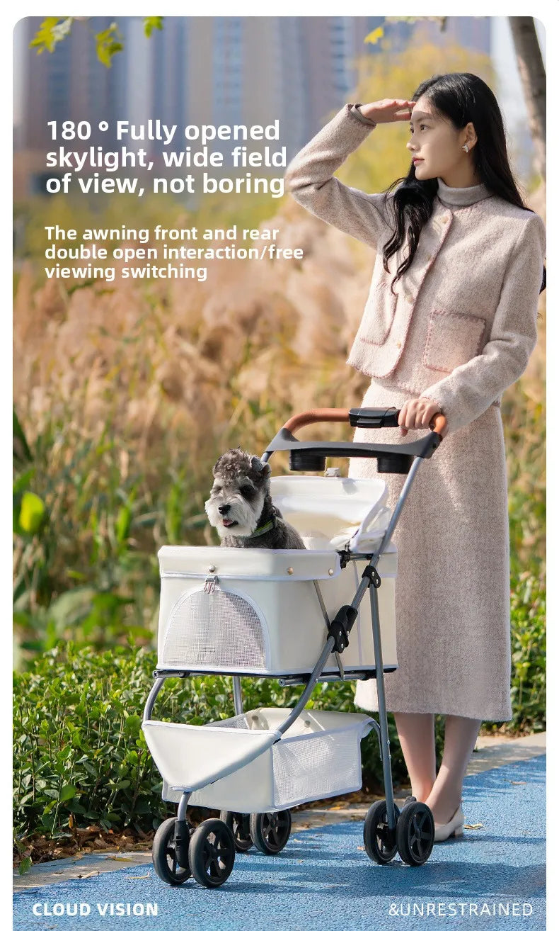 Three-wheel Pet Stroller