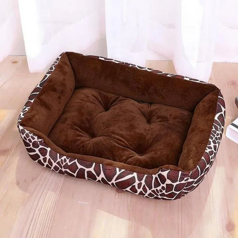 Pet Cushion Plush Kennel Bed