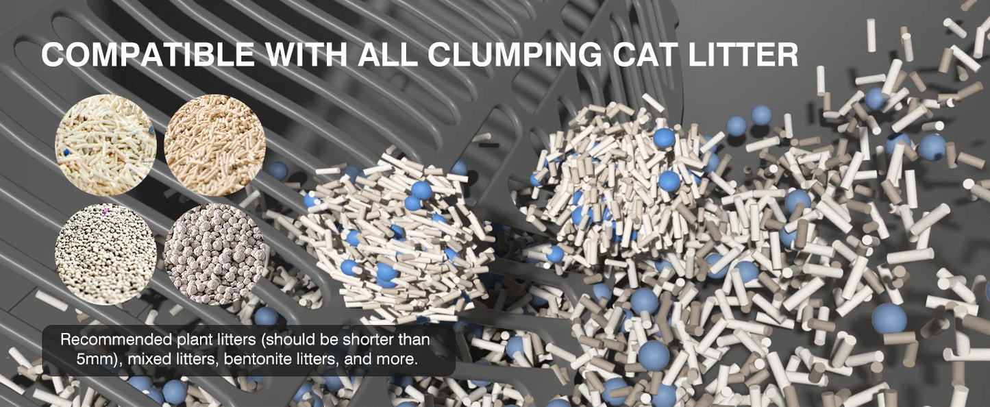 Self-Cleaning Automatic Cat Litter Box
