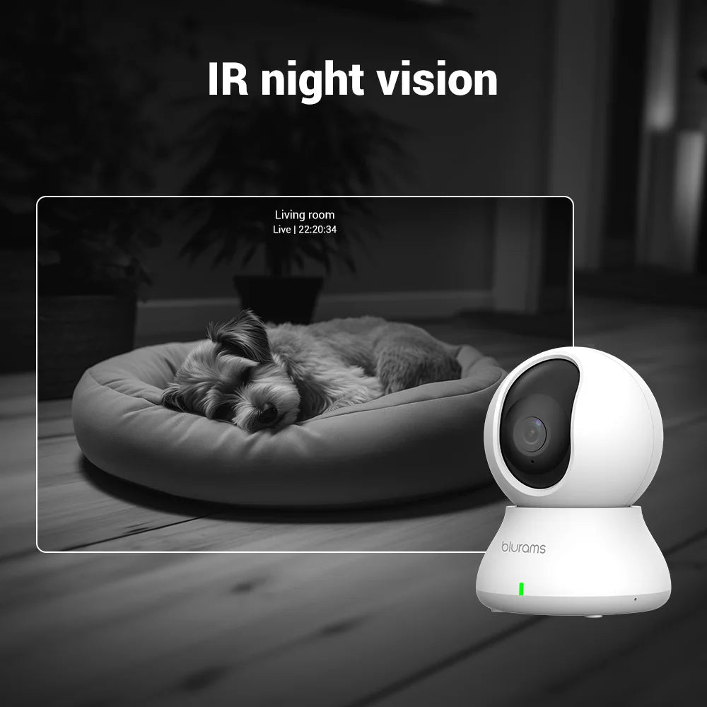 Pet Camera with Phone App for Home Monitoring