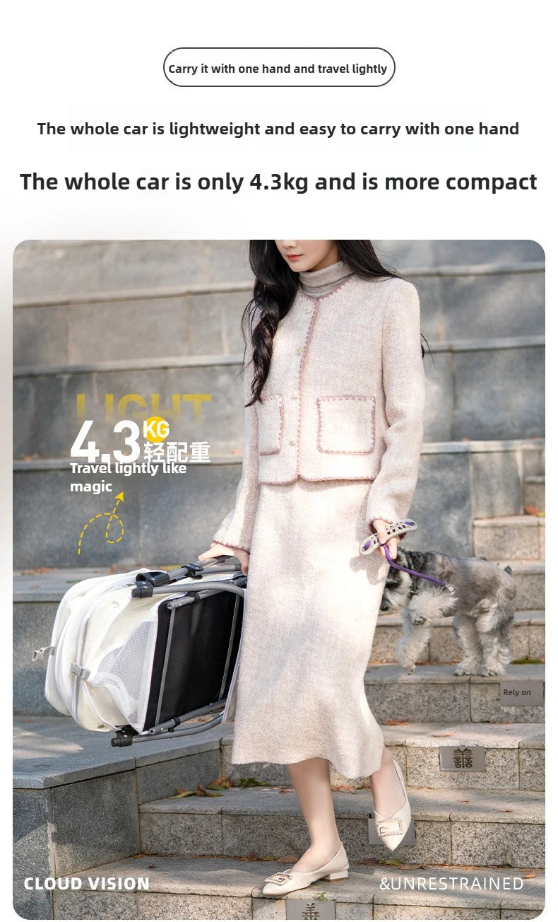 Three-wheel Pet Stroller