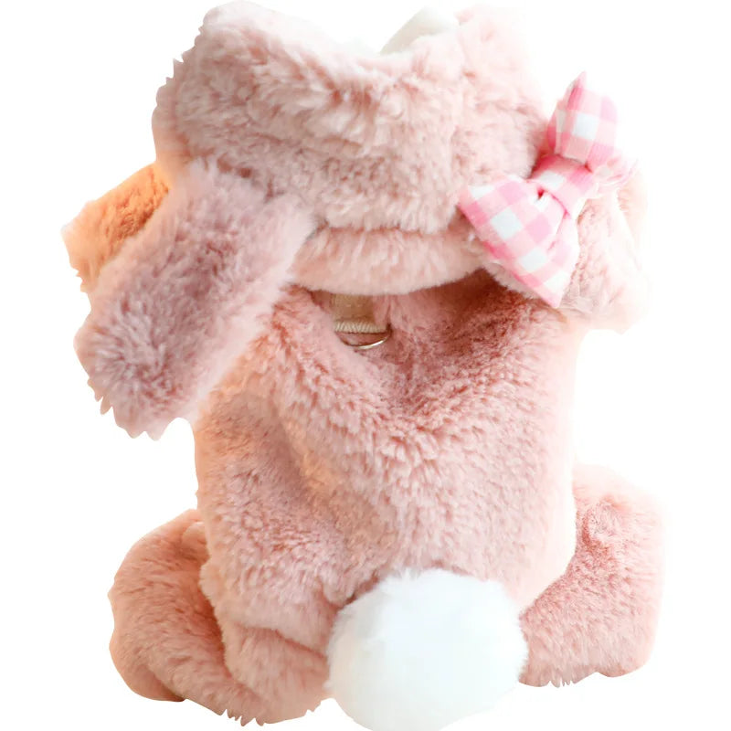 Soft Pet Rabbit Ears Cute Puppy Pajamas