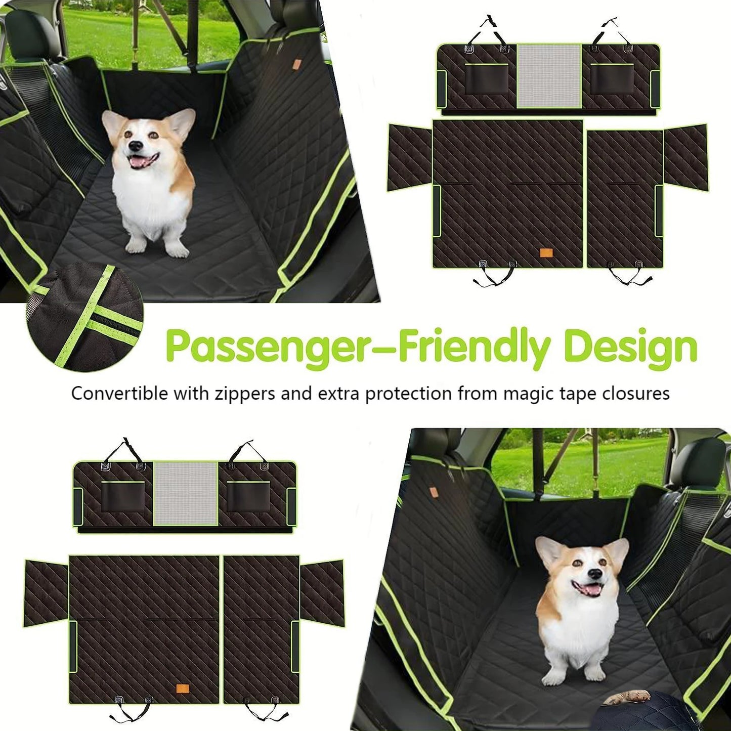 Pet Rear Seat Car Waterproof Cushion