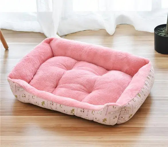 Pet Cushion Plush Kennel Bed
