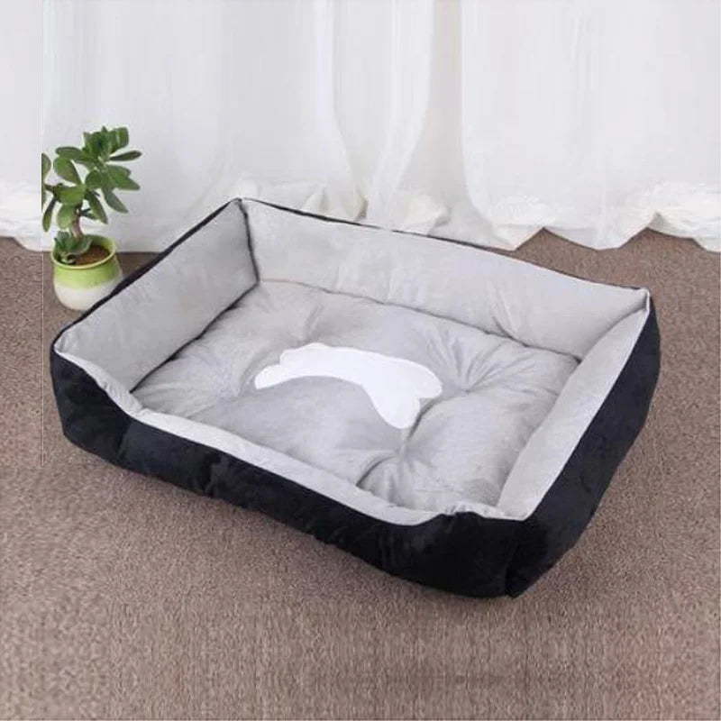 Pet Cushion Plush Kennel Bed