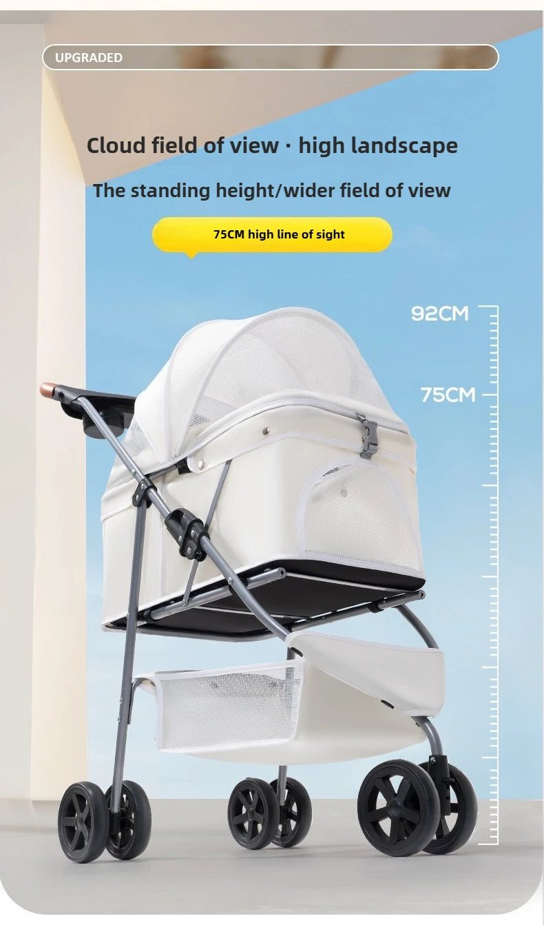 Three-wheel Pet Stroller