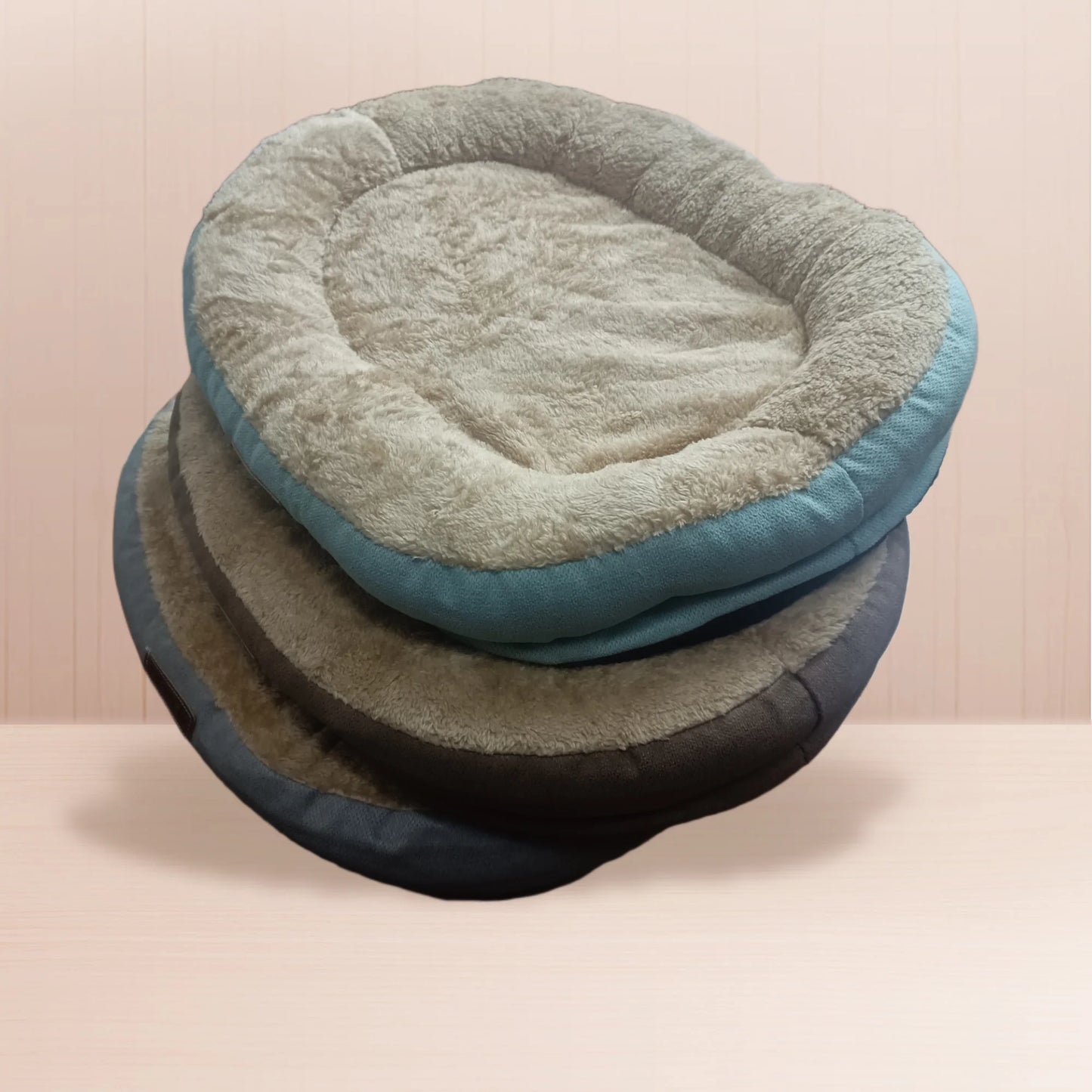 Pet Cushion Plush Kennel Bed