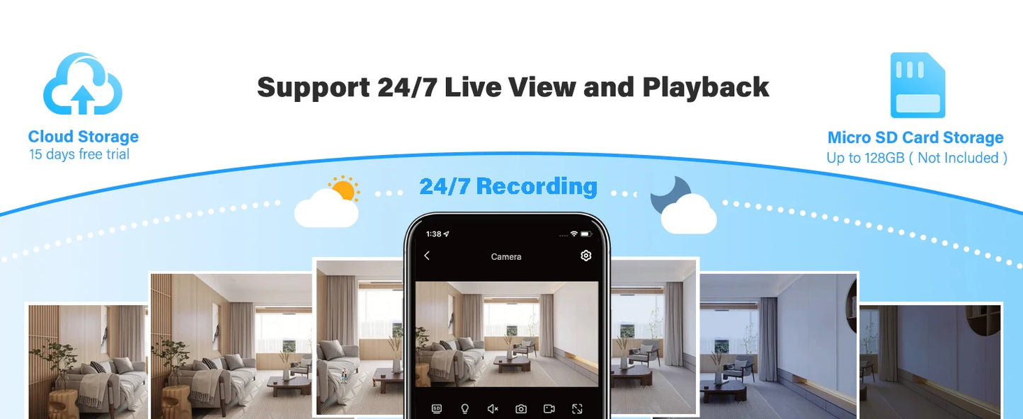 Indoor Camera for Pet Monitoring