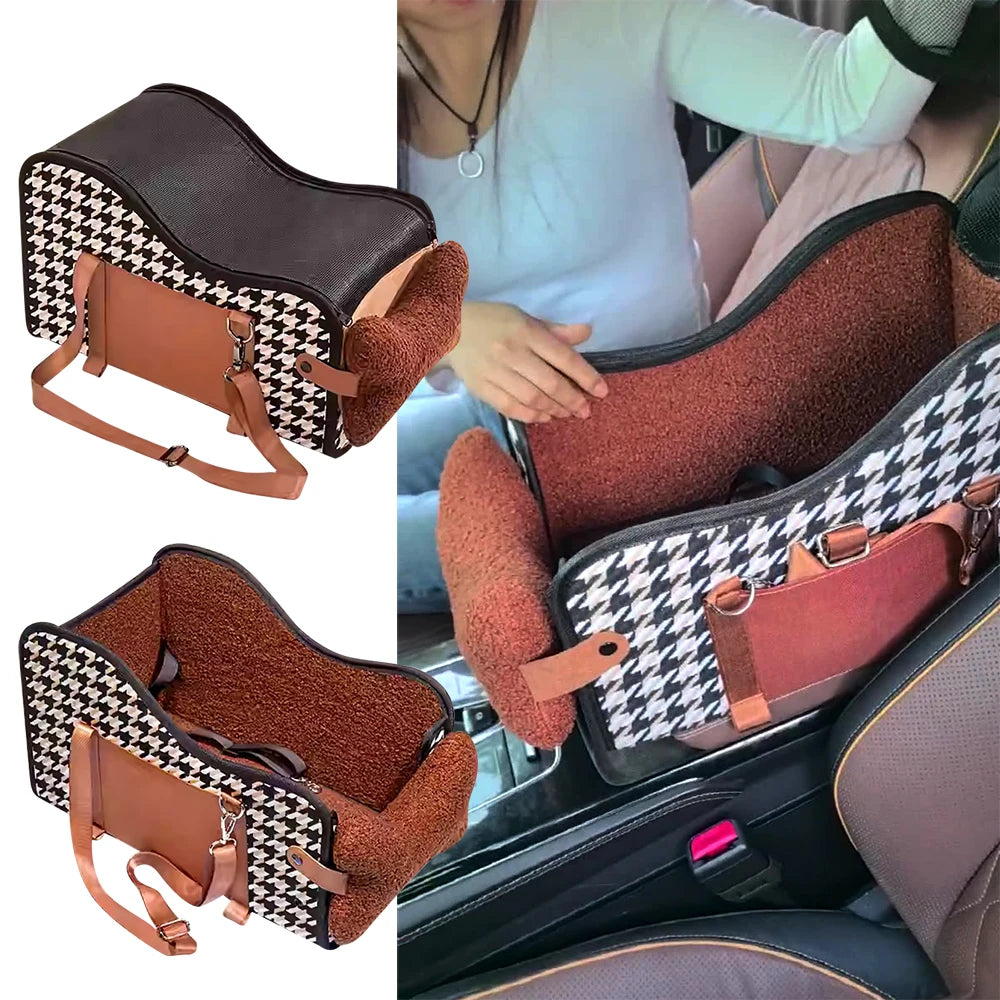 Upgraded Foldable Pet Carrier for Cats and Dogs, Portable Soft-Sided Travel  BBreathable Mesh, Safety Strap for small Dogs