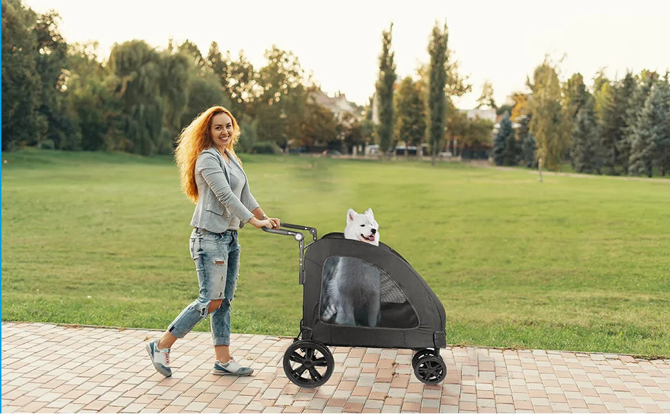 Big Wheels Pet Trolley Stroller
