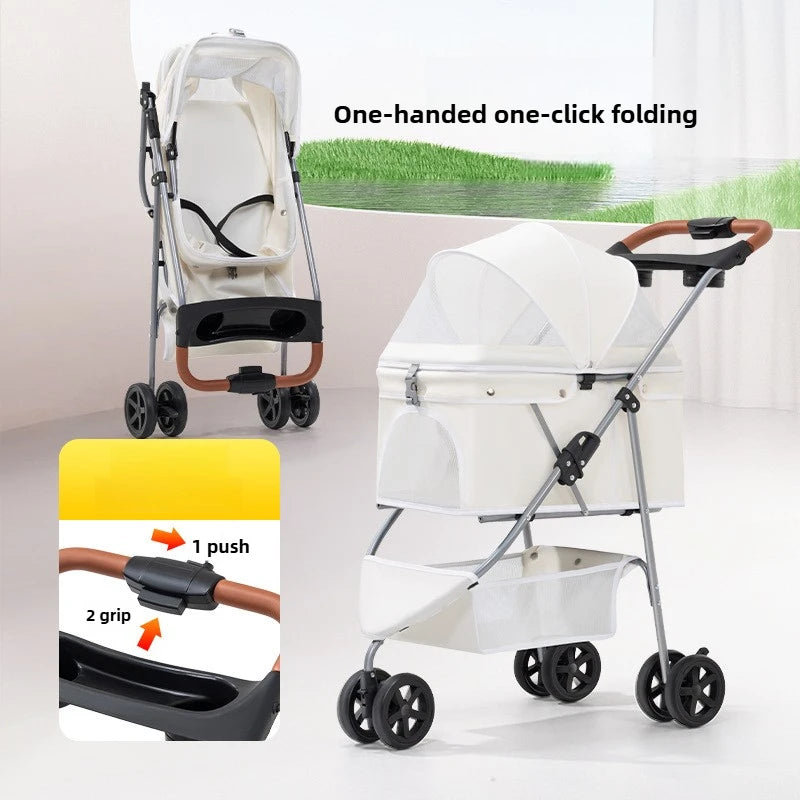 Three-wheel Pet Stroller