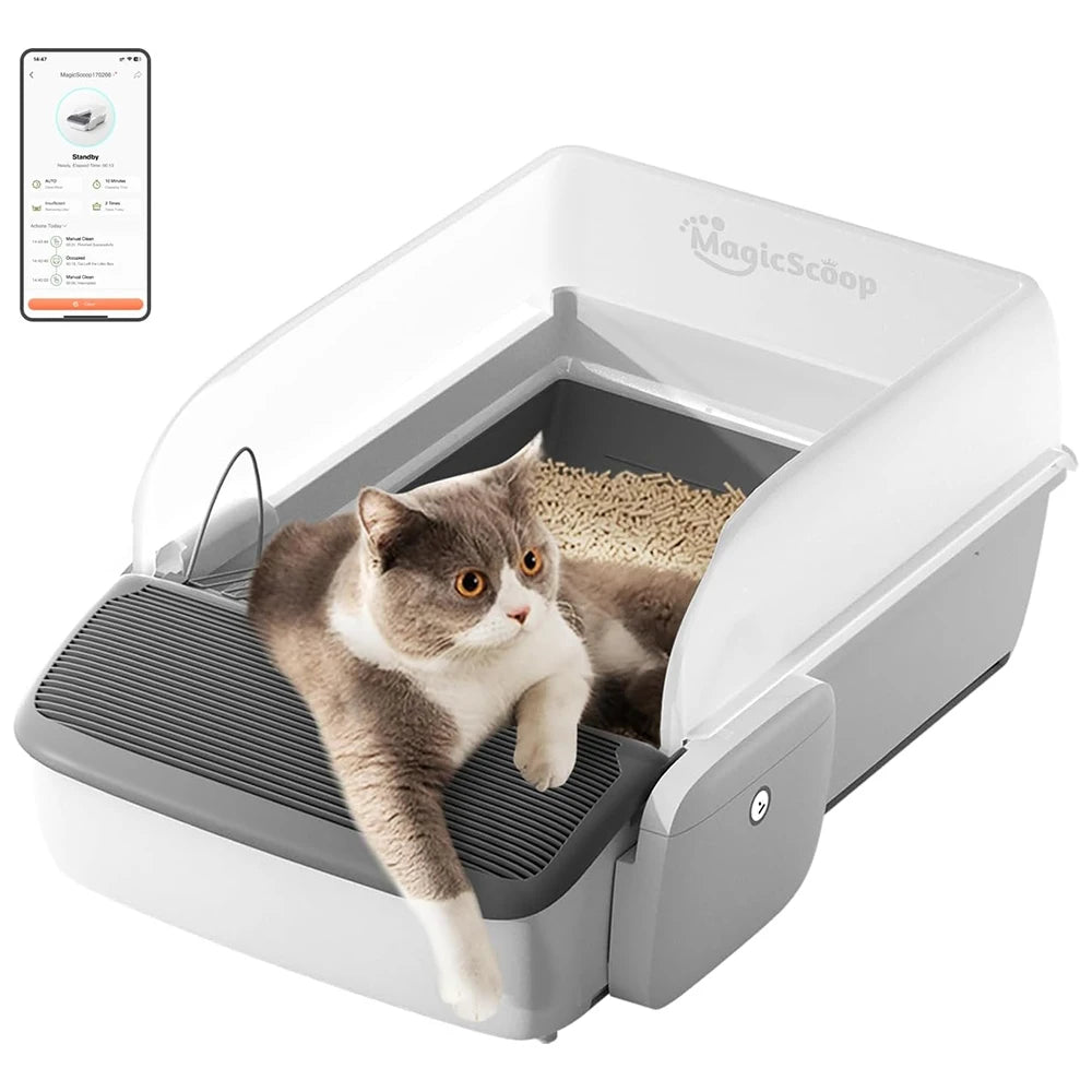 Automatic Smart Self-Cleaning Cat Litter Tray